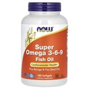 Teraz potraviny Super Omega 3-6-9 Soft-gély, 1200Mg, 180-Count