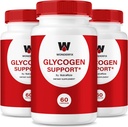 (3 balenie) Wonderfix Glycogen Support Kapsule - Oficiálne Wonderfix Glycogen na udržanie stabilných zdravých úrovní, Glycogen Support Advanced Blood Dietary Supplement, Wonder Fix Reviews (180 Kapsule)