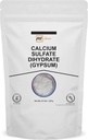 100% Pure Calcium Sulfát Dihydrát (Food Grade) - Gypsum Powder for Peaking, Water Treatment and Cosmetic formulations 0.5 libier / 227 g