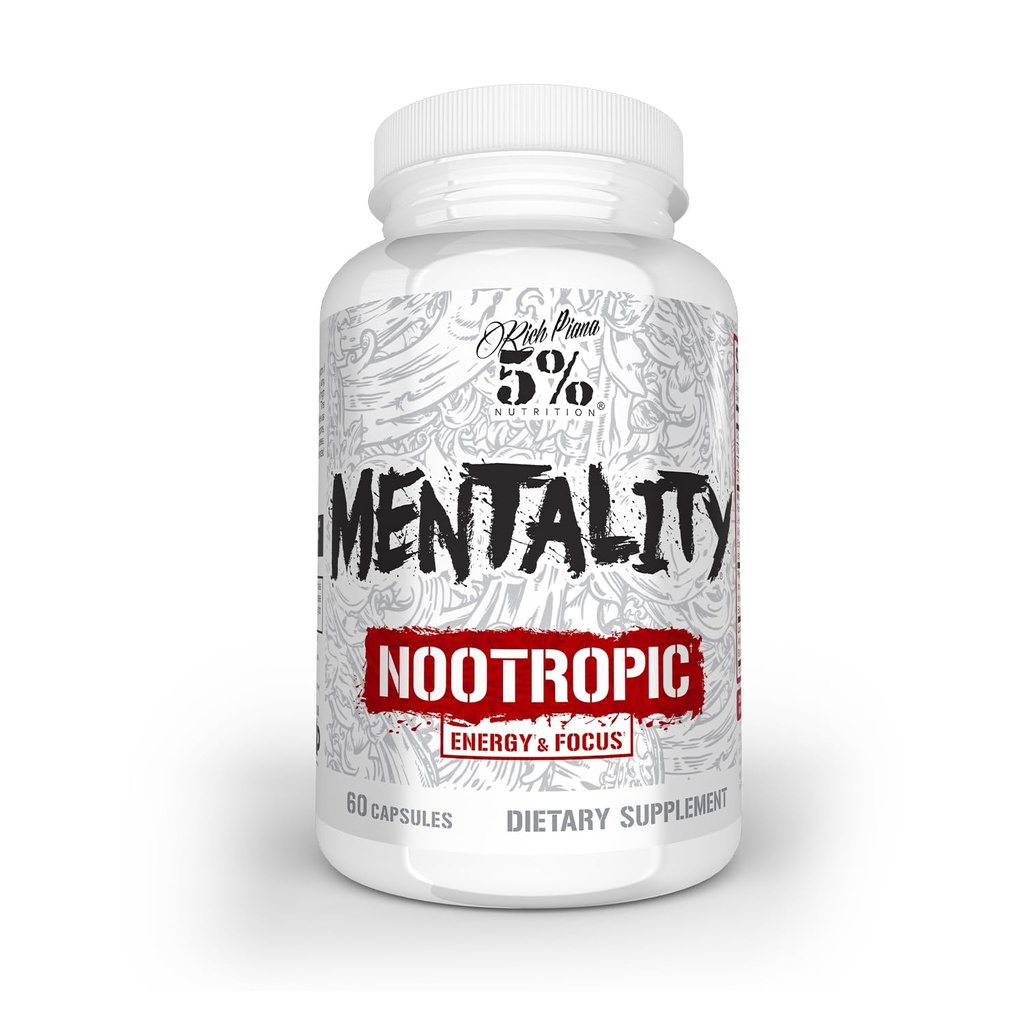5% Nutrition Rich Piana Mentaly Noottropic Blend 
