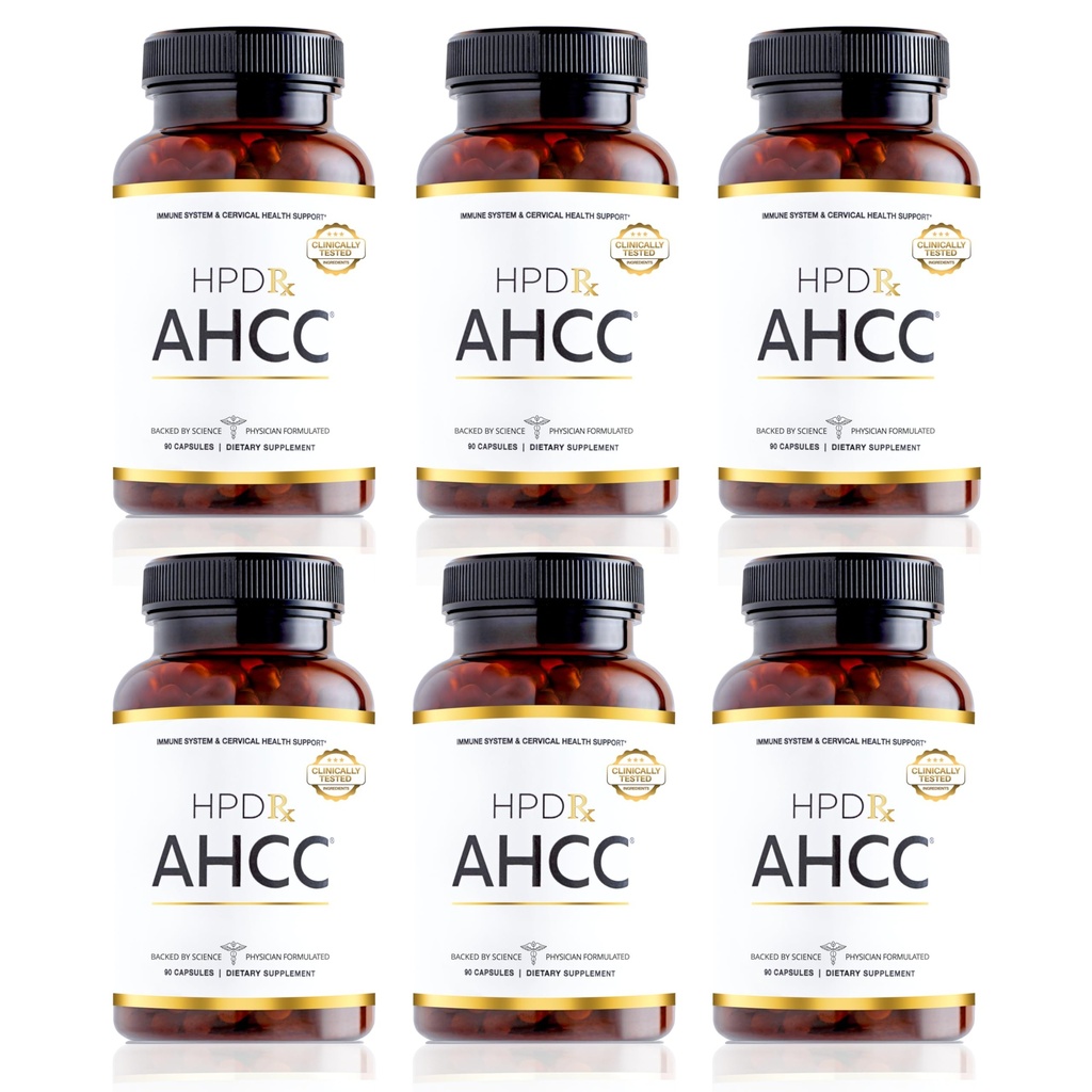 HPD Rx Premium AHCC & Shiitake Mushroom 1100 mg za doplnok k službe, Natural Imunity Booster, udržuje prírodné zabijak bunkovej aktivity 