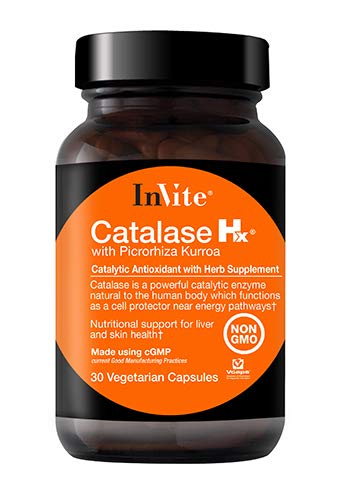 Pozvať zdravie Catalase Hx (s Picrorhiza Kurroa), podporuje pečeň, zdravie kože, non-GMO Dietary Supplement, 30 Vegetariánske kapsule (Pack of 1)