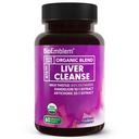 BioEmblem USDA Organic Pečeň Čistenie - 80% Silymarin Milk Thistle Extract for Pečeň Zdravie a funkcia pečene s púpavom a Artichoke Extrakty - 100% Vegan, non-GMO - Bylinné pečeň - 60 Kapsule