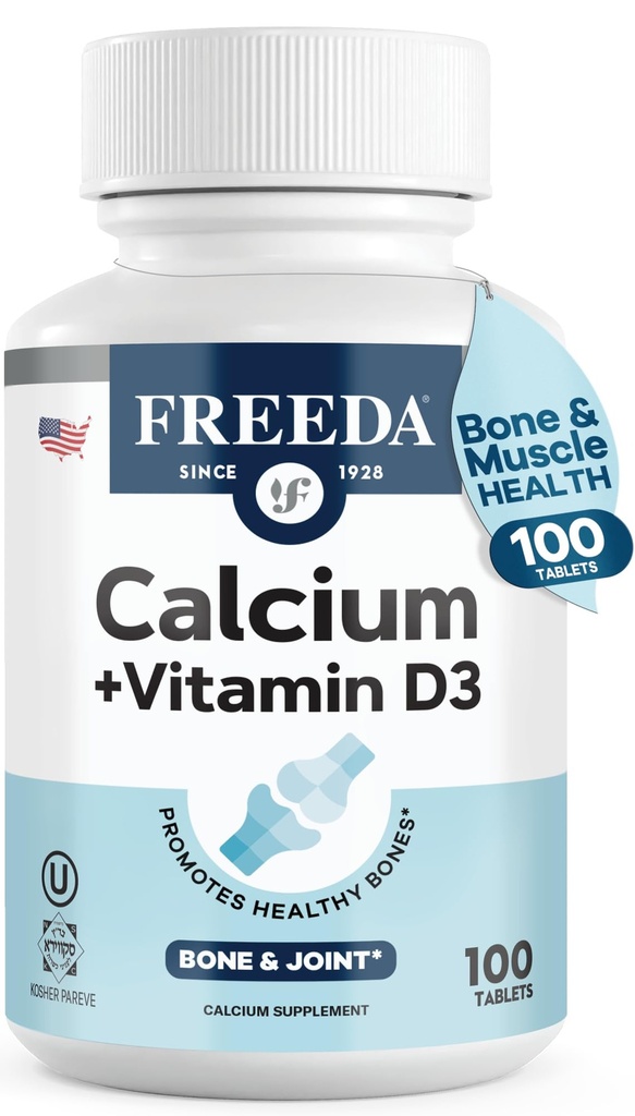 FREEDA Vápnik 600 mg s vitamínom D3 400 IU 