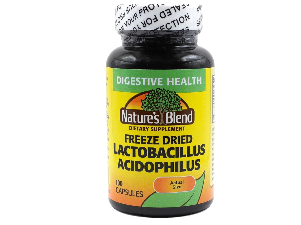 Sušený Lactobacillus Acidophilus 100 Caps