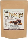 Sayan Sibírsky Pure Raw Chaga Mushrom Chunks with Black Top Crust 35.2 Oz/ 2,2 lb 