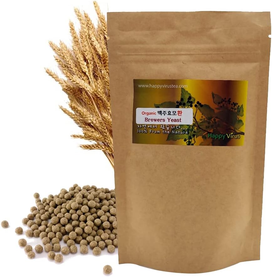 Natural Organic Brewer 's kvasinkové pilulky 
