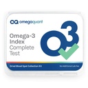 Omega Quant Omega-3 Index Complete - Complete Mastné kyseliny Profile Blood Test Kit 