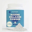 Zen Principle Marine Collagen Peptides Powder 1,5 lb. Wild-Caught Fish, Non-GMO. Podporuje zdravú pokožku, vlasy, kĺby a kosti. Hydrolyzovaný proteín typu I, II, III a IV. Aminokyseliny. Ľahko sa mixuje.