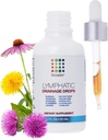 Lymfatické kvapky na chirurgickú regeneráciu a Lymfatické zdravie, bez príchute, použitie Post Liposuction, BBL & Tummy Tuck, Prírodný bylinný zmes púpava koreňov, Burdock Root, Echinacea, 1 Fl Oz