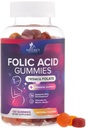 Kyselina listová Gummy pre ženy 785 mcg, Esenciálne prenatálne vitamíny pre mamu a dieťa, Vegánske folické doplnok Gummy, Denné vitamín B9 Extra sila folát, Pred po tehotenstve - 120 Gummy