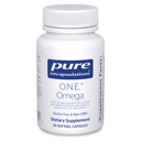 Pure Encapsulations O.N.E. Omega - Rybí olej Supplement for Heart Health, Joints, Skin, Eyes, and Cognition* - Rybí olej koncentrát s EPA a DHA - 30 Softgel kapsuly
