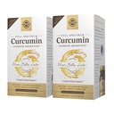 Solgar Full Spectrum Curcumin - 90 LiCaps, balenie 2 - Superior Absorpcia - mozog, spoločné a imunitné zdravie - non-GMO, Vegan, Gluten Free, Dairy Free - 180 Total Servings