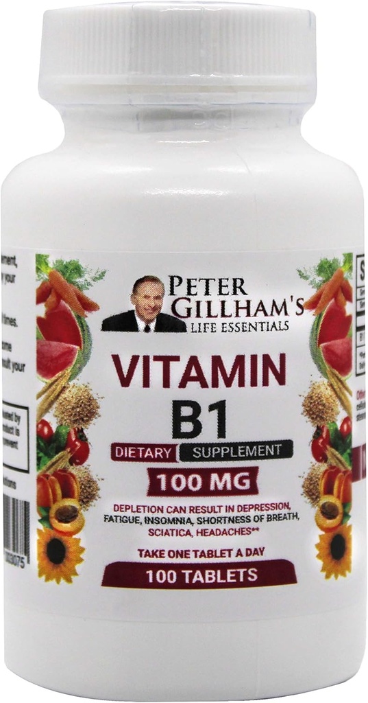 Peter's Choice B1 tablety Diétne doplnky (B1 100 mg, 100 tabliet)