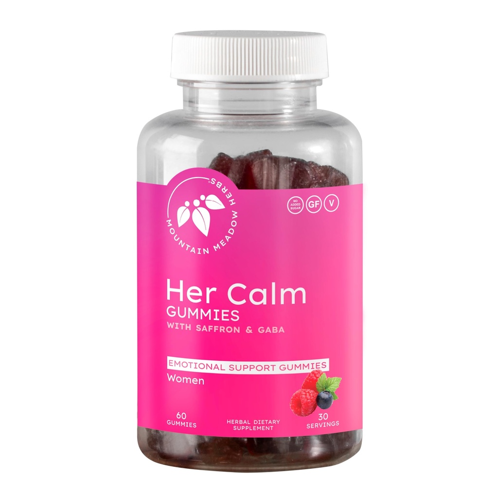 Mountain Meadow byliny Jej pokoj Gummies 