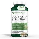Push Super Potent Olive Leaf 8:1 Extrakt 20% Oleuropein 750mg Kapsule Immune System, Skin, and Heart Health Support Vegan Non-GMO USA cGMP Gluten Free Antioxidants 60 Kapsule 2 Mesiac dodávky