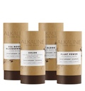 Alkalické Herb Shop Mierne Detox Bundle - Morské Moss & Bladderwrack, Plant Power (Chlórofyl), Blood (Iron) a Colon (Happy Colon)