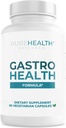 PUREHEALTH VÝSKUM Gastro-zdravotná formula - Prírodný alginát pre Acid Reflux - DGL doplnok pre pálenie záhy a poruchy trávenia - S Artičokom, Rhodiola Rosea, Kyselina hyalurónová, Quince a viac - 90 Kapsule