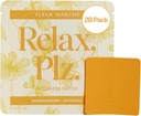 Fleur Marche Relax, Plz Botanical Supplement Patch - Pokojné a relaxačné Wellness Patch s Ashwagandha, harmanček a ďalšie výkonné adaptogény - Vysoko biologicky dostupné - 28 Patches