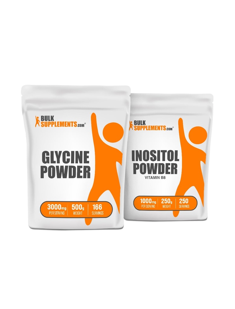 Glycín 500g + inozitol (vitamín B8) 250g Bundle