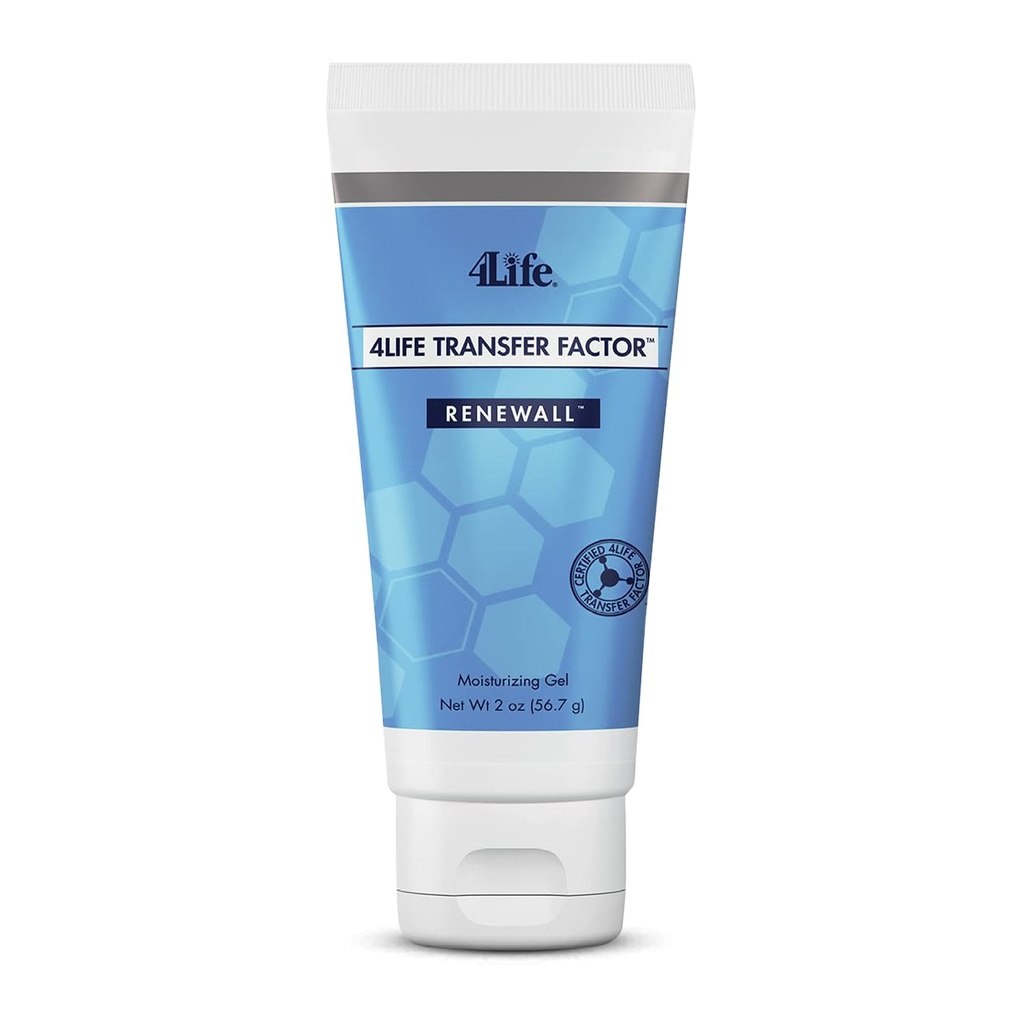 4Prevodový faktor života RenewAll Gel - Topická starostlivosť o pleť s Aloe Vera, Levanduľový extrakt, Eukalyptový olej a rozmarín - 2oz
