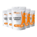 BulkSupplementments.com L-karnitín Fumarate prášok - karnitín doplnok, karnitín prášok, L-karnitín 500mg - bez lepku, 500mg na porciu, bez lepku, 5kg (11 libier) (Pack of 5)