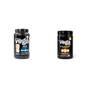 Vega Premium Sport Protein Vanilla Protein Powder, Vegan, Non GMO & Sport Pre-Workout Energizer, Strawberry Lemonade - Pred tréningový prášok