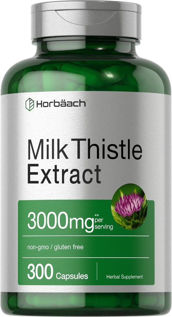Horbäach Milk Thitle Supplement 300 Kapsule 