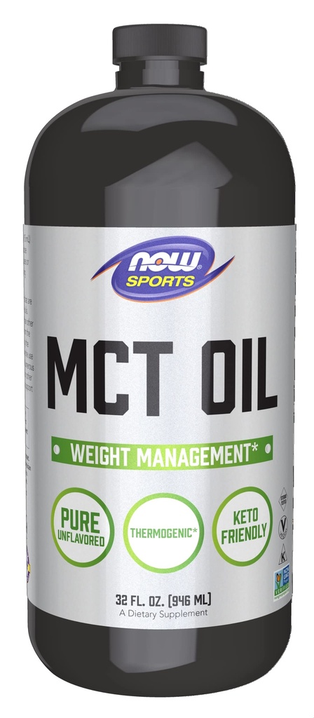 TERAZ Foods Sports Nutrition, MCT (triglyceridy stredného reťazca) Olej 14 g, Manažment hmotnosti, kvapalina, 32-Ounce