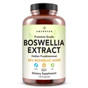 AMANDEAN Boswellia Serrata Extract. 500mg 120 Veggie Kapsule. 65% Boswellic kyseliny s AKBA. Indiánsky Frankincense Zápal Supplement. Spoločná podpora zdravia. (Backing May Vary)