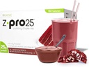 R- Kane Nutritionals Z-Pro Red Velvet Protein Drink Mix - vysoký obsah bielkovín, nízky obsah kalórií, nízkotučný Shake a puding Mix - náhrada jedla, On-The-Go pakety - Raňajky Boost - 25g Protein - 14 paketov
