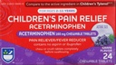Rite Aid Detská bolesť Relief Chewable Grape Tablets, Acetaminophen, 160 mg - 24 Gróf 