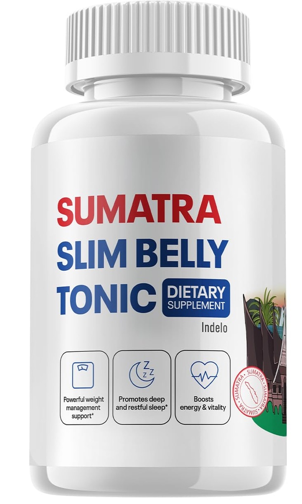 Sumatra Slim Belly Tonic - Slim Belly Dietary Supplement, Sumatra Slim Belly All-Natural Pills, Sumatra SlimBelly Recenzia (60 Kapsule)