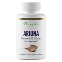 Rajové byliny Arjuna, Kardiovaskulárna podpora, Údr ba krvného tlaku, Zdravie srdca, Antioxidant Supplement, Vegan, Non-GMO, Gluten Free, 60 Vegetariánske Kapsule