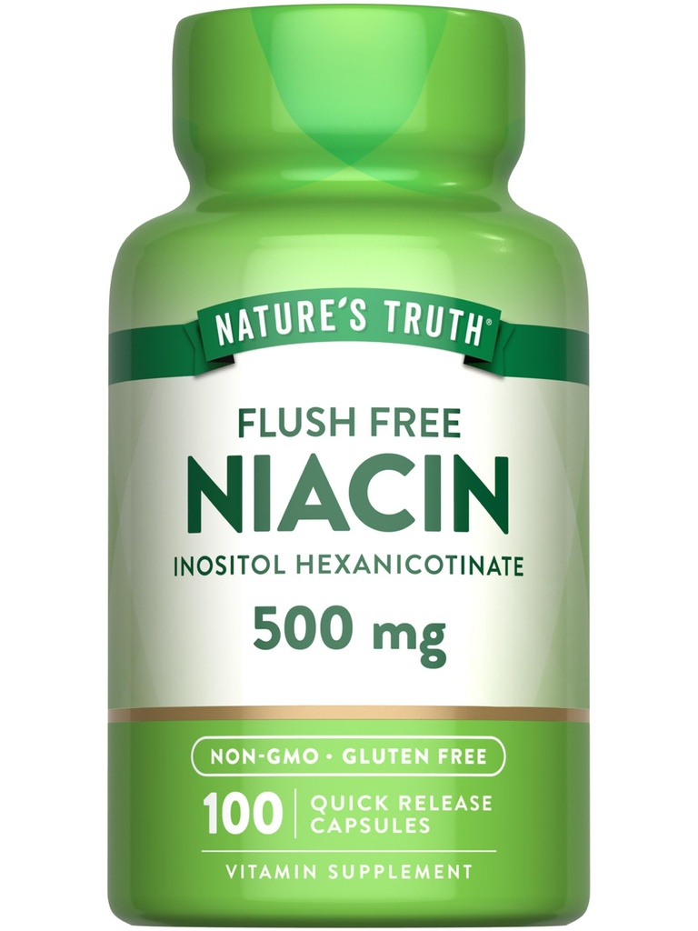 Pravda prírody Flush Free Niacin 500mg 