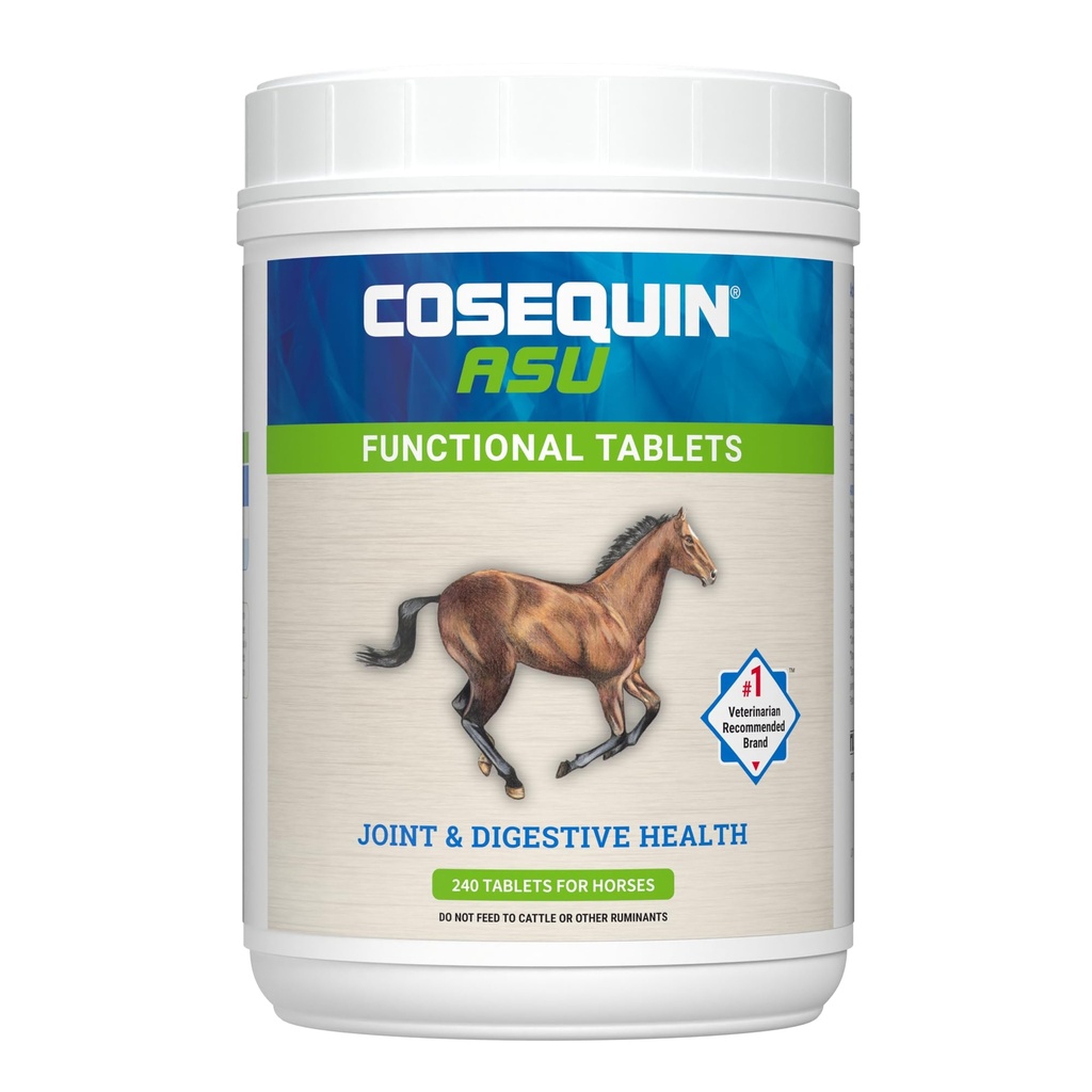 Nutramax Cosequin ASU Joint & Digestive Health Funkčné tablety pre kone, 240 tabliet
