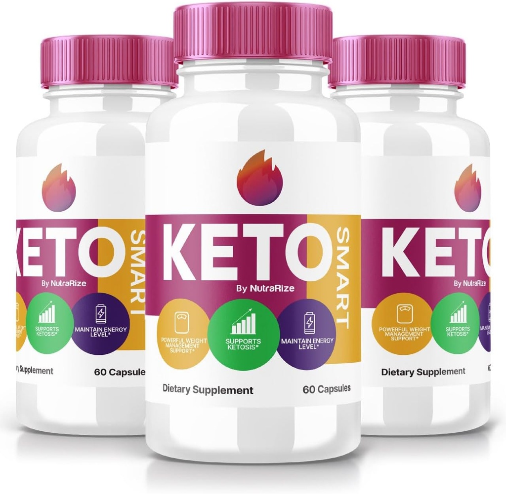 (3 balenie) Keto Smart Kapsule - Keto Smart Dietary Supplement for Advanced Weight Loss, maximum Strength All-Natural Pills for Targeting Belly Fat, KetoSmart Pastillas Reviews (180 Kapsule)