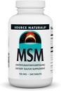 Zdroj Naturals MSM (metylsulfonylmetán), 750 mg - 240 tabliet
