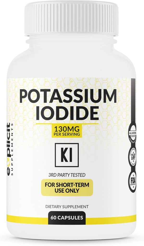 Iodid draselný 130 mg dávka - 30 dávok - Podpora a obrana štítnej žľazy