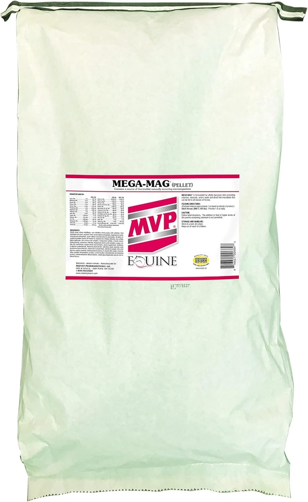 Mega-Mag (50 lb Bag) Vyvážené Multivitamínové / Mineral doplnok pre lucerna seno