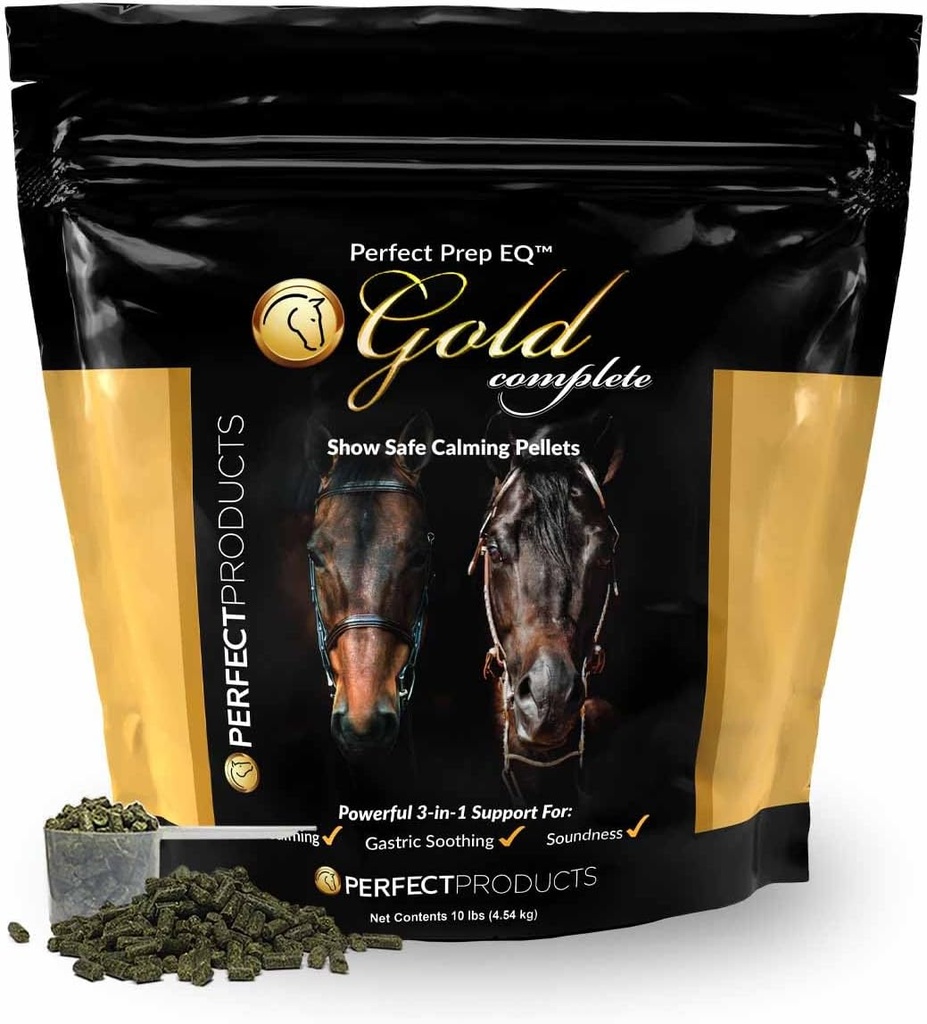 Perfektná príprava EQTM Gold Kompletné upokojujúce pelety (10LB)