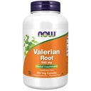 TERAZ potravinové doplnky, koreň valeriány (Valeriana officinalis) 500 mg, bylinné doplnky, 250 Veg kapsuly