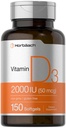 Horbaach Vitamín D3 2000IU Softgels 