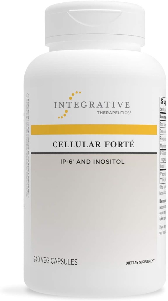 Integratívna terapia Cellular Forte - Immune Suplement with IP-6 and Inozitol* - Gluten Free - Dairy Free - Vegan - 240 Kapsule
