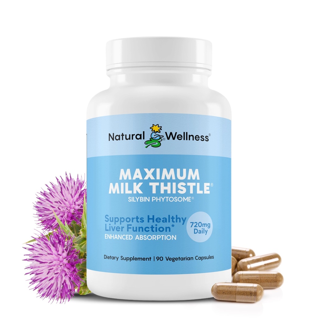 Maximum Milk Thitle Supplement for Liver Support 