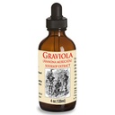 Organická Graviola Liquid Soursop Extract 4 oz Wildcrafted Tincture (Annona Muricata) : Immune System Booster (4oz)