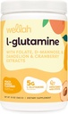 Wellah L-Glutamine Peach Mango (50 slúži) - 5g L-Glutamine na porciu, sladené s Stevia