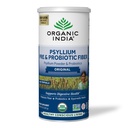 ORGANIC INDIA Psyllium Husk Powder - Pre & Probiotic Fiber Supplement, Organic Psyllium Husk Fiber Supplement, Celo Psyllium Husk Powder Unflavored, Dietary Fiber, USDA Organic, Gluten Free - 10 Oz