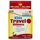 Lil' Giggles Deti Medikované Lollipops - Sladké nežné úľava pre deti a non-drowsy - pre autochorobu, Cestovanie nevoľnosť a pohyb Choroba úľava - Homeopatické Remedy Detská láska - Cherry chuť 12 CT