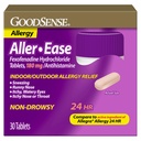 GoodSense Aller-Ease - Fexofenadín Hydrochlorid 180 mg tablety - 24-hodinová alergia na vnútornú a vonkajšiu úľavu, počet 30